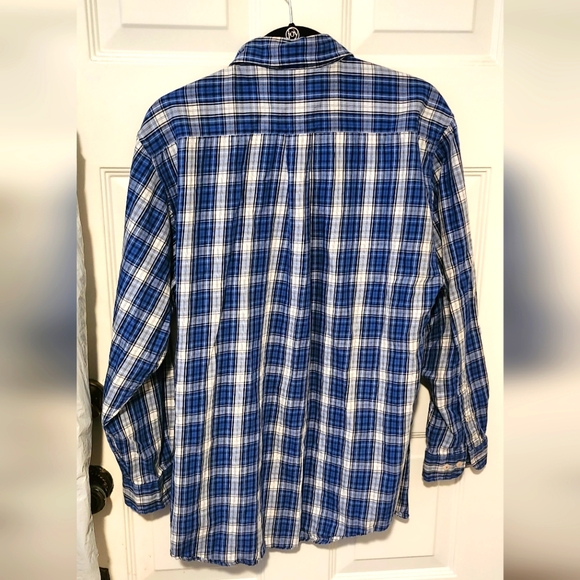 Alexander Julian Men's Thomaston Twill Long Sleeve Button Down Shirt Size M - Picture 5 of 6